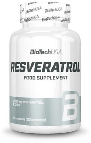 Resveratrol kapsulės BioTechUSA 60 kapsulių