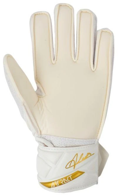 Reusch Attrakt AB1 Solid Junior vartininko pirštinės, baltos spalvos, 5672003 1130