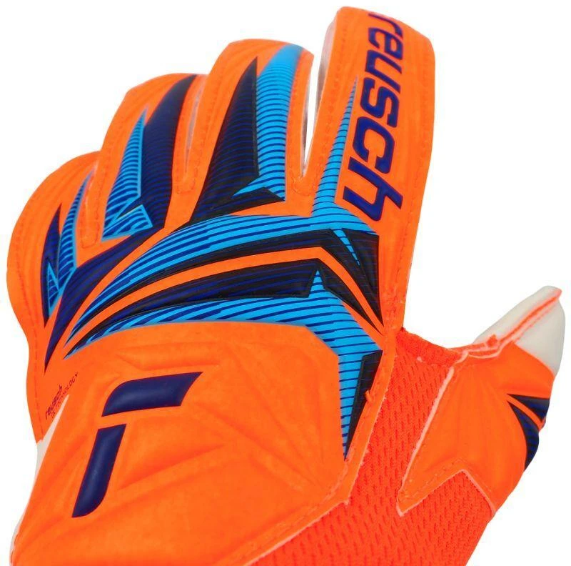 „Reusch Attrakt Advance“ vaikiškos vartininko pirštinės, oranžinės, 5672214 2290