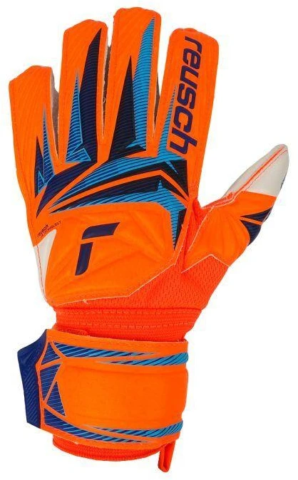 „Reusch Attrakt Advance“ vaikiškos vartininko pirštinės, oranžinės, 5672214 2290