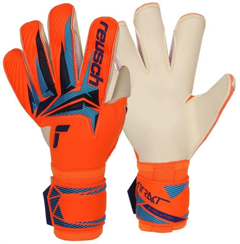 Reusch Attrakt Gold X Evolution World Cup vartininko pirštinės 56 70 064 2290