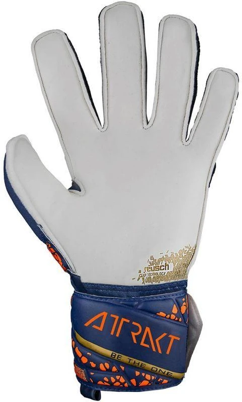 Reusch Attrakt Grip Jr 5472815 4410 Vartininko Pirštinės