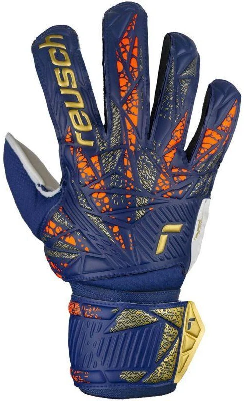 Reusch Attrakt Grip Jr 5472815 4410 Vartininko Pirštinės