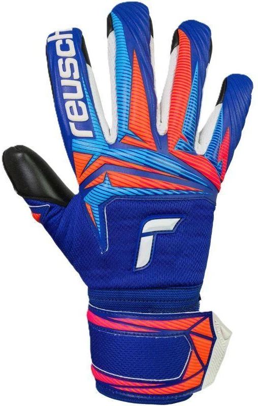 Reusch Attrakt Infinity Evolution NC Vartininko pirštinės Mėlyna-juoda 5670725 4127