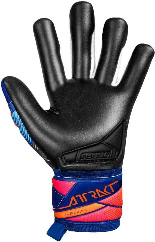 Reusch Attrakt Infinity Evolution NC Vartininko pirštinės Mėlyna-juoda 5670725 4127
