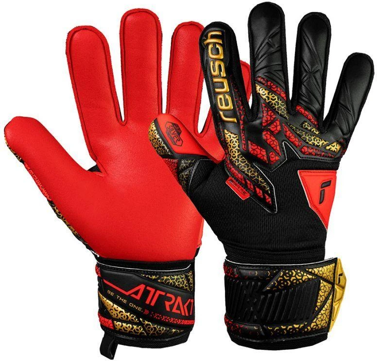 Reusch Attrakt Sidabrinės Pirštinės 55 70 215 7075