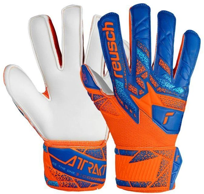 Reusch Attrakt Solid Finger Support Jr 5472510 2290 Vartininko Pirštinės