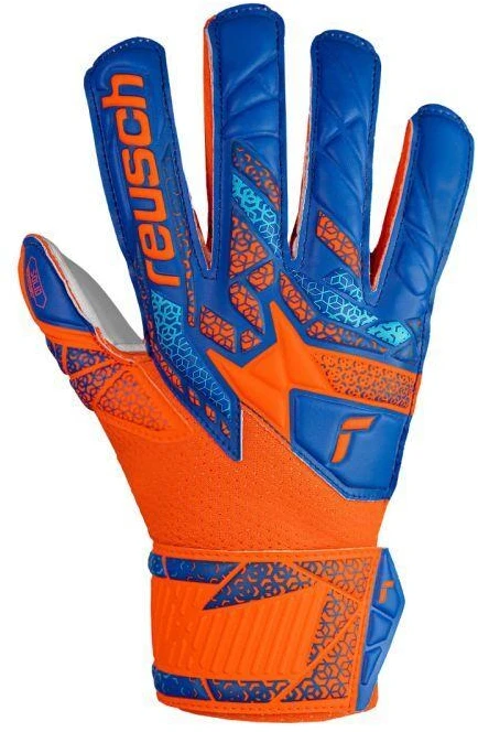 Reusch Attrakt Solid Finger Support Jr 5472510 2290 Vartininko Pirštinės