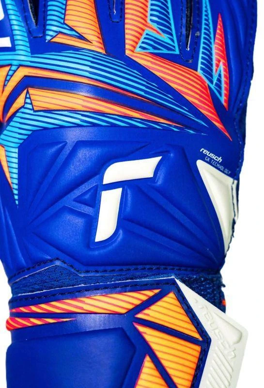 Reusch Attrakt Solid Vaikų Vartininko Pirštinės Mėlynos 5672515 4126