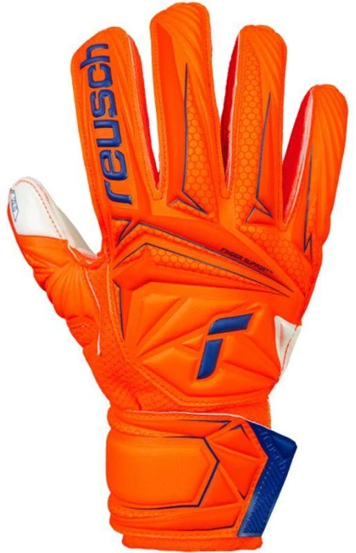 Reusch Attrakt Solid World Cup vaikiškos pirštinės 56 72 516 2290