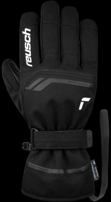 Uniseks slidinėjimo pirštinės Reusch Primus R-TEX XT Mitten, juodos