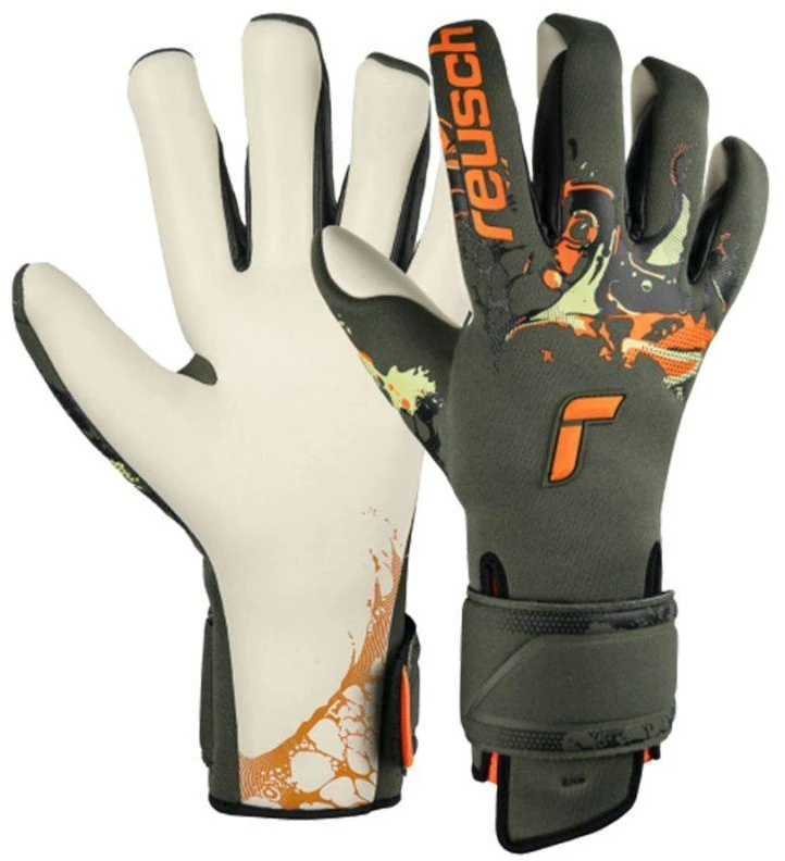 Reusch Pure Contact Gold X Adaptive Flex 53 70 015 5556 vartininko pirštinės