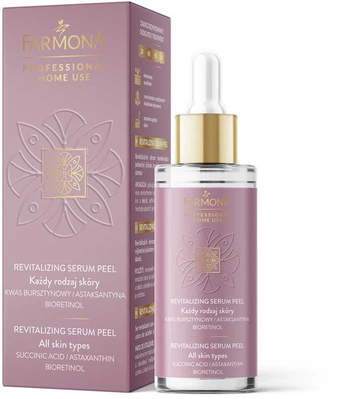 Activeshop Revitalizuojantis rūgštinis serumas‑pilingas Farmona 30 ml
