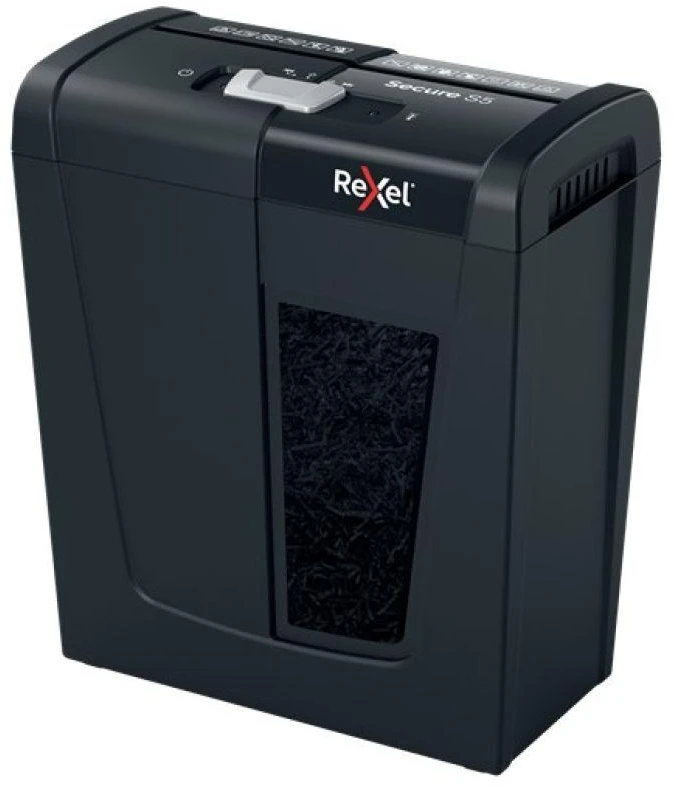 Dokumentų naikiklis Rexel Secure S5 Strip P2, 5 lapai, 10L