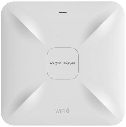 Ausinės REYEE BEVIELIO RYŠIO PRIEIGOS TAŠKAS AX1800, 2x 1GBIT PRIEVADAI | WI-FI 6 - 802.11AX - 1775MBPS | POE MAITINIMAS | MONTUOJAMAS ANT LUBŲ