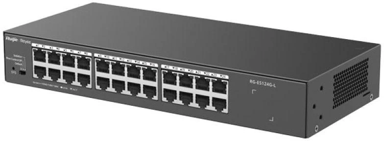 Šakotuvas Ruijie Networks Reyee RG-ES124G-L 24 prievadų komutatorius