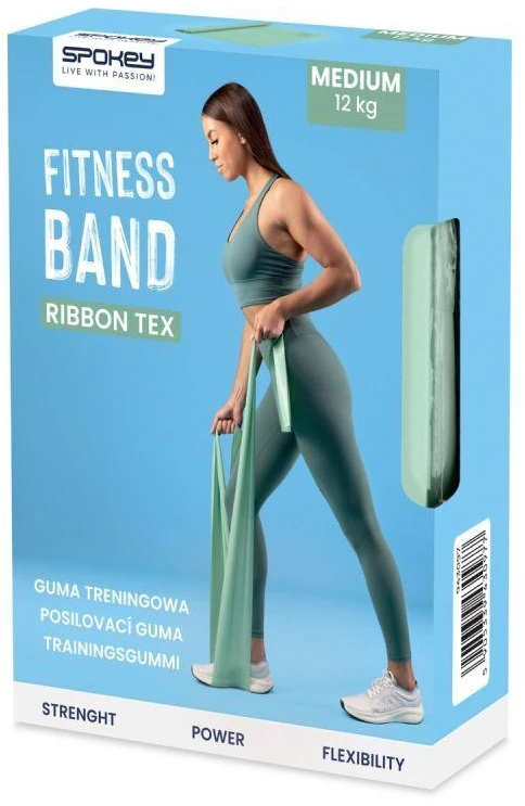„Spokey“ plati treniruočių juosta, vidutinio dydžio, „RIBBON TEX“