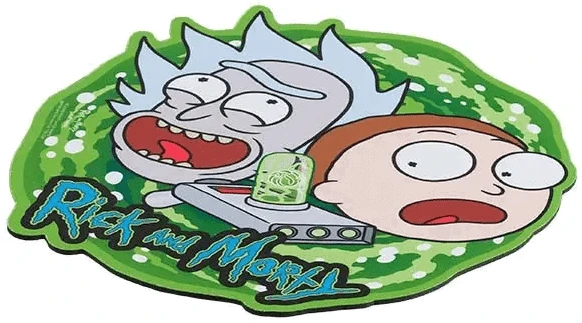 Subsonic Rick & Morty apvalus pelės kilimėlis, 30 cm