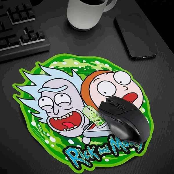 Subsonic Rick & Morty apvalus pelės kilimėlis, 30 cm