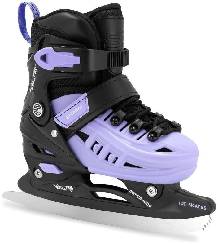 Pačiūžos - riedučiai Spokey 4ONE, juodi/violetiniai, 39-43