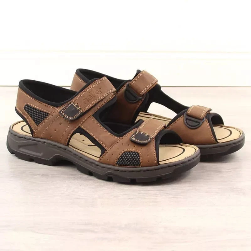 Rieker M 26156-25 RKR447B Velcro Sandalai