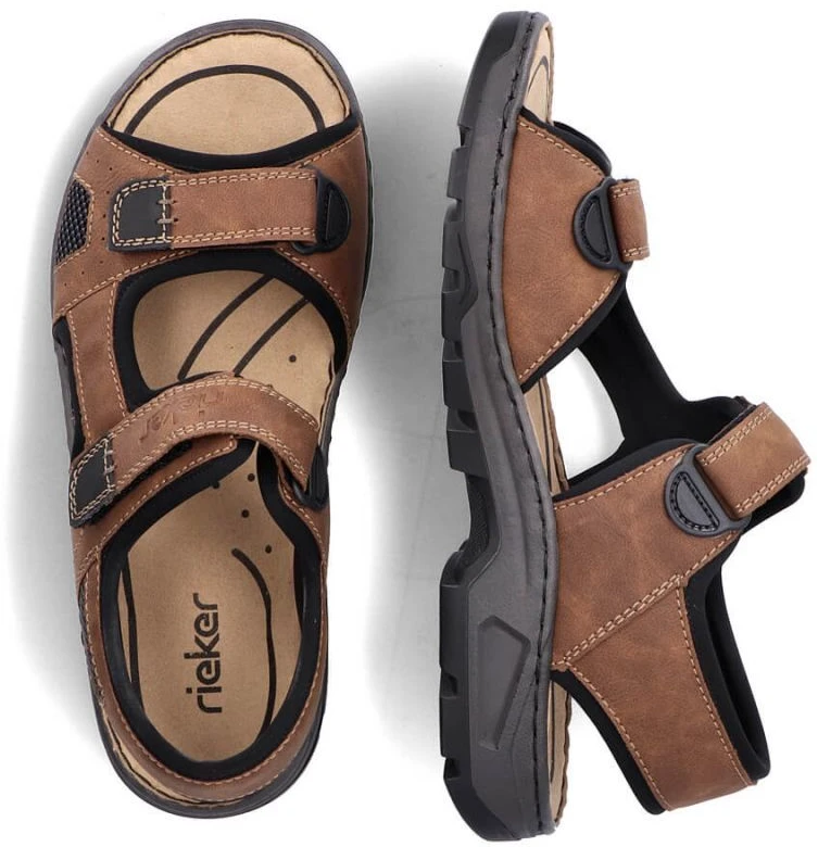 Rieker M 26156-25 RKR447B Velcro Sandalai