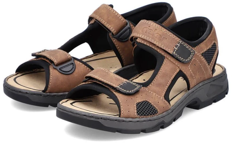 Rieker M 26156-25 RKR447B Velcro Sandalai