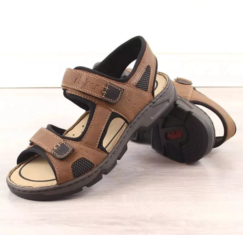 Rieker M 26156-25 RKR447B Velcro Sandalai