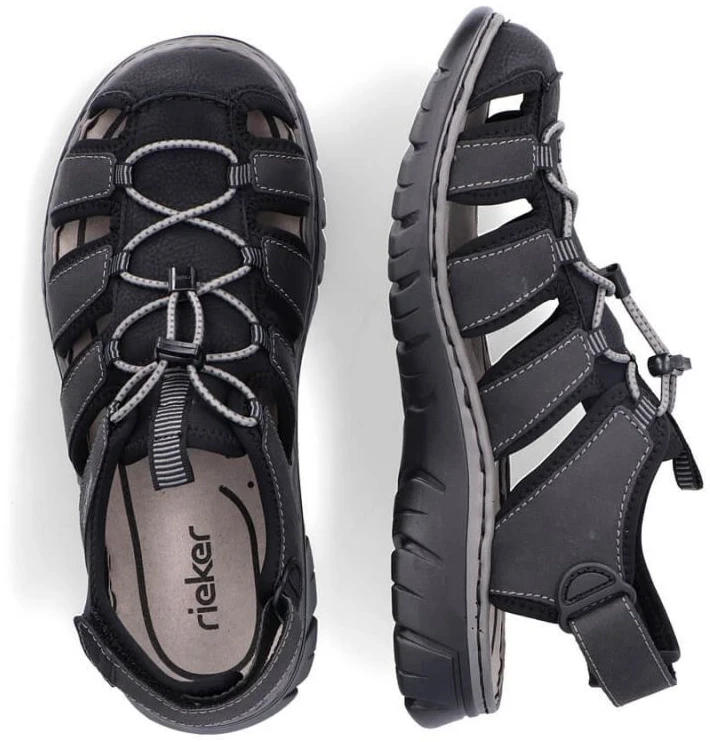 Rieker uždarojo stalo sandalai M 26770-00 RKR584