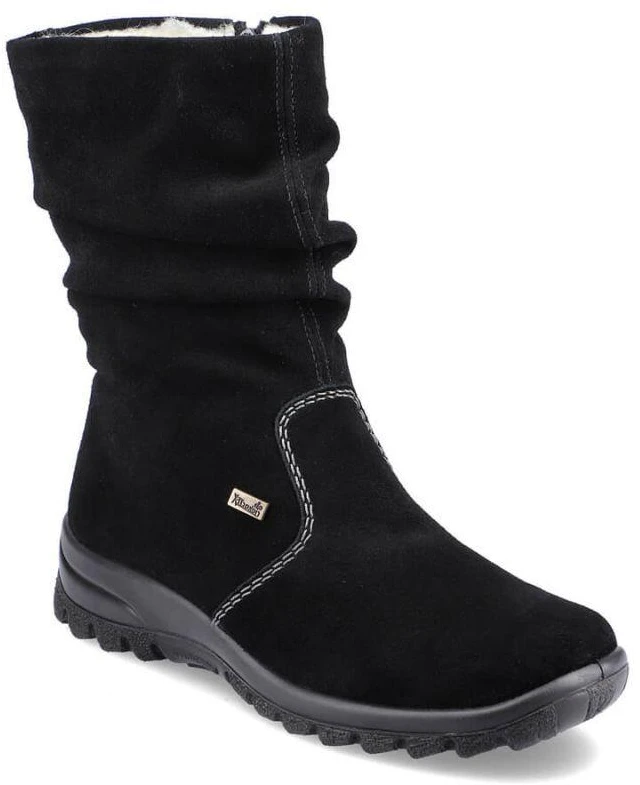 RIEKER W RKR130 odiniai su pašiltinimu ankle batai