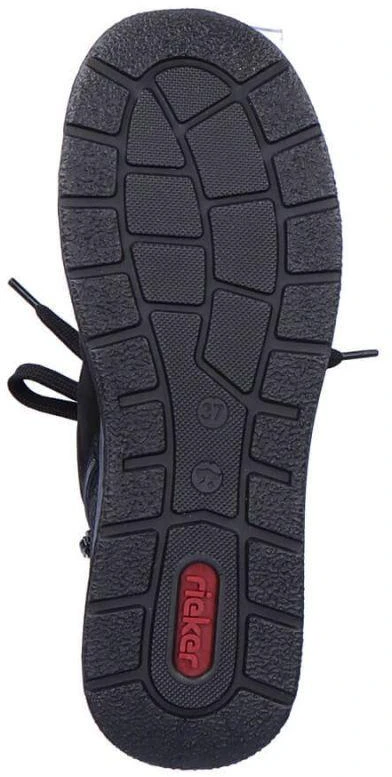 Rieker W RKR567 Atsparus vandeniui Insulated Leather Ankle Boots
