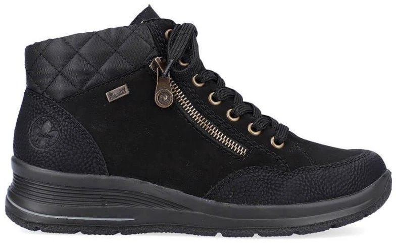 Rieker W RKR567 Atsparus vandeniui Insulated Leather Ankle Boots