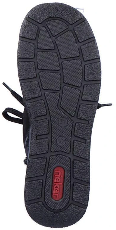 Rieker W RKR567 Atsparus vandeniui Insulated Leather Ankle Boots