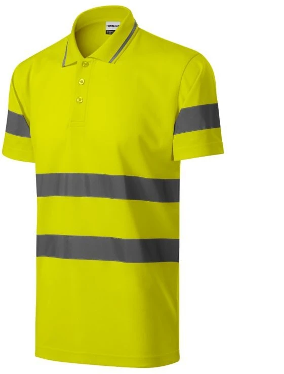 Rimeck HV Runway M polo marškinėliai MLI-2V997, fluorescencinė geltona