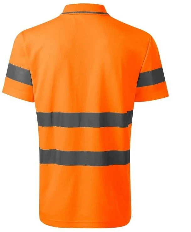 Rimeck HV Runway M polo marškinėliai MLI-2V998, fluorescencinė oranžinė