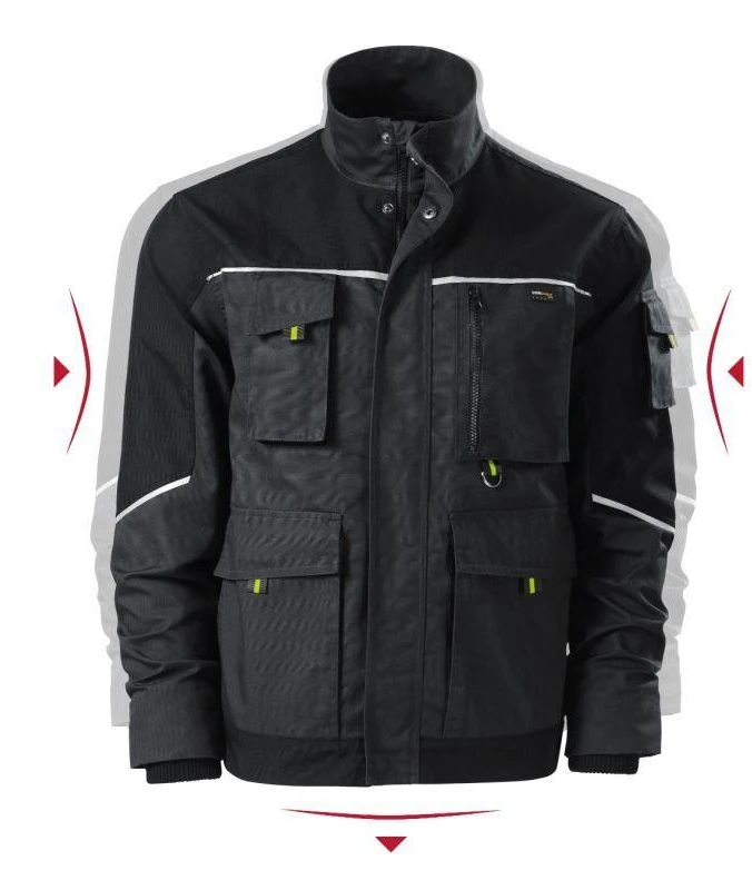 Rimeck Ranger M MLI-W5394 juodos medienos pilka striukė