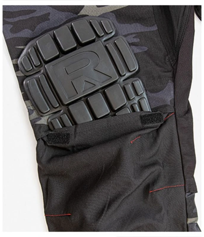 Rimeck Vertex Camo M MLI-W09C2 kamufliažo rašto tamsiai pilkos kelnės