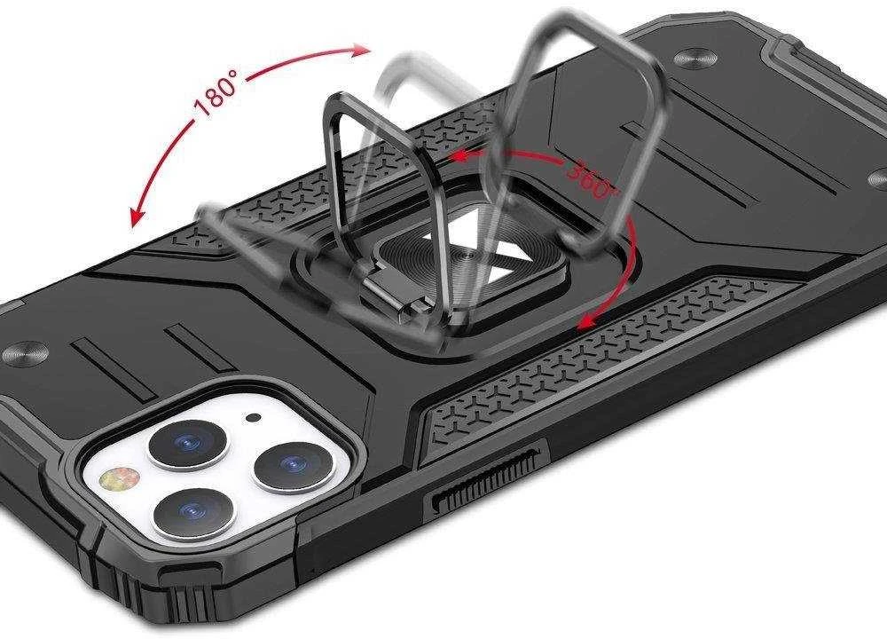 Wozinsky Ring Armor dėklas skirtas iPhone 13 mini, sidabrinis