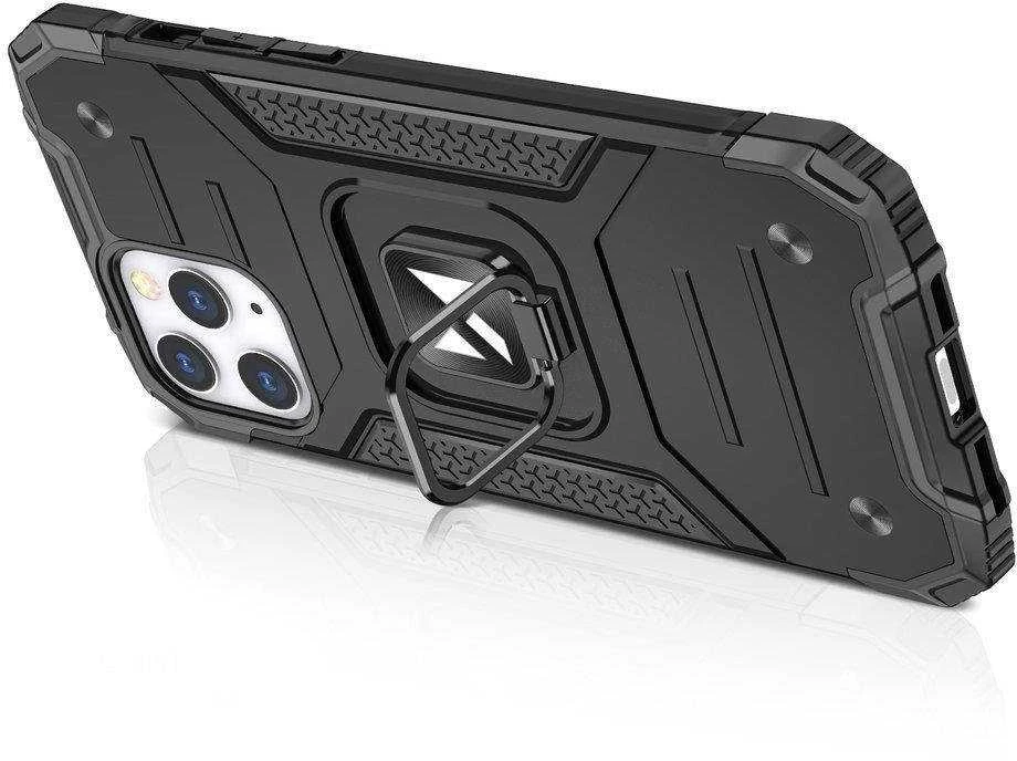 Wozinsky Ring Armor dėklas skirtas iPhone 13 mini, mėlynas