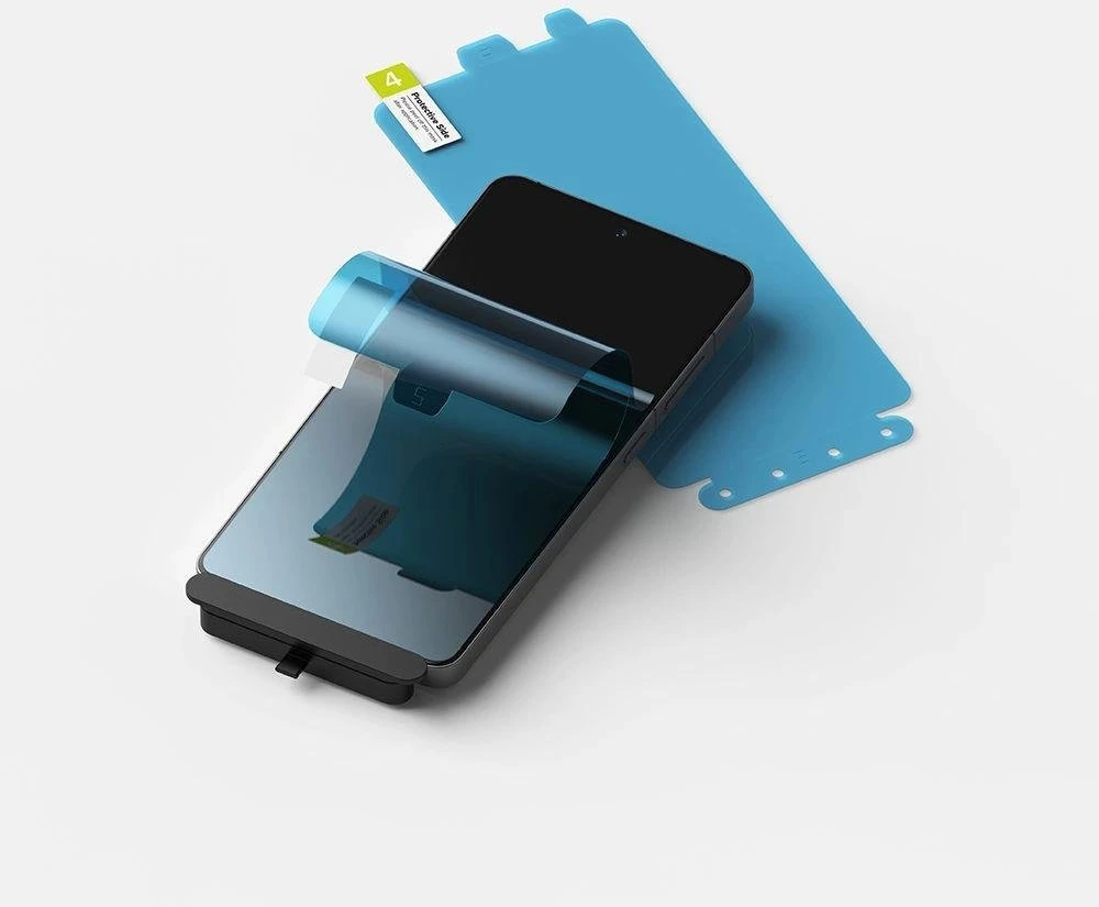 Ringke Dual Easy 2 pakuočių ekrano apsauga, skirta OnePlus 13R – skaidri