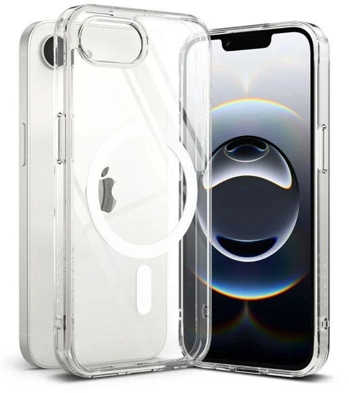 Ringke Fusion Magsafe iPhone 16 dėklas – skaidrus