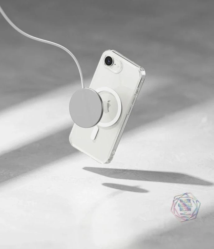 Ringke Fusion Magsafe iPhone 16 dėklas – skaidrus