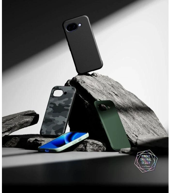 Dėklas Ringke Onyx Google Pixel 10A juodos spalvos