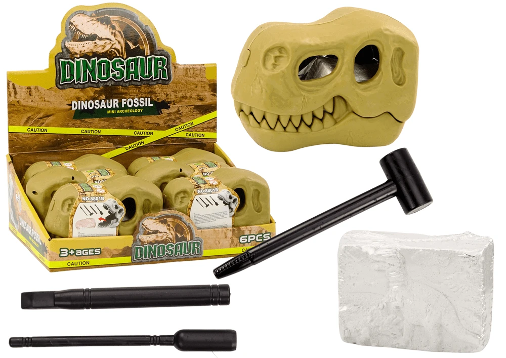 Lean Toys Archeologinis Dinozaurų Fosilijų Rinkinio Rinkinys