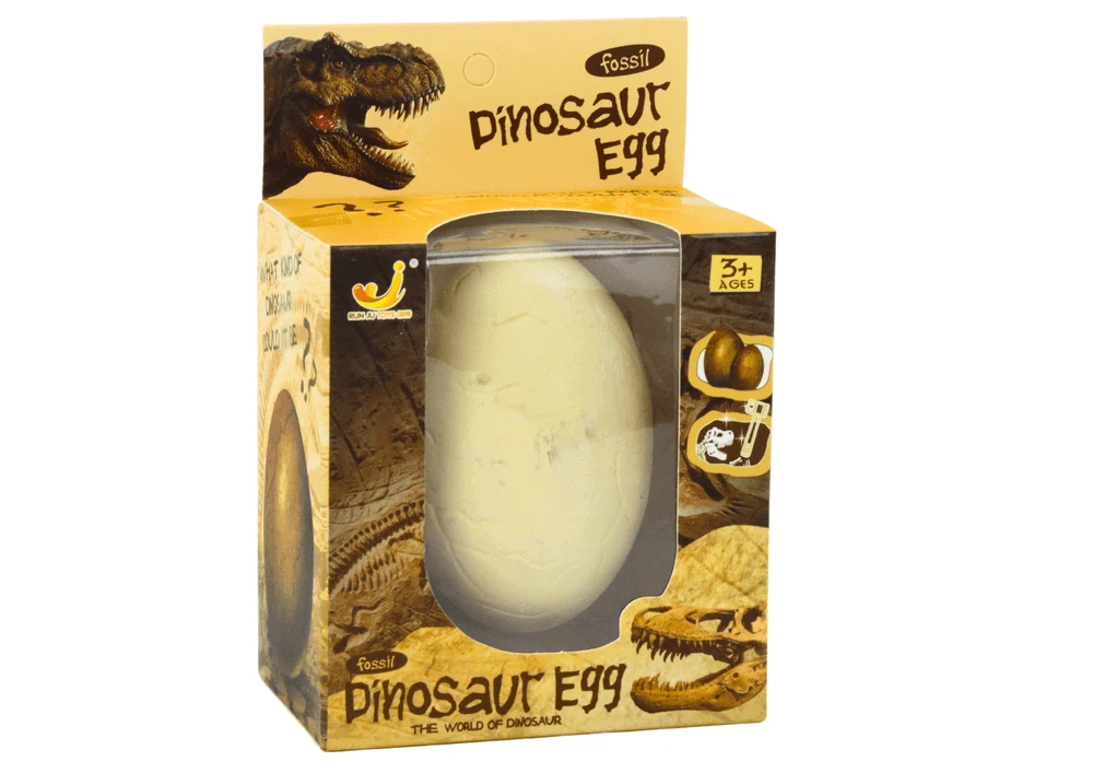 Lean Toys Archeologo Rinkinys Dinozaurų Kiaušinių Kasimui, 9x6x6 cm