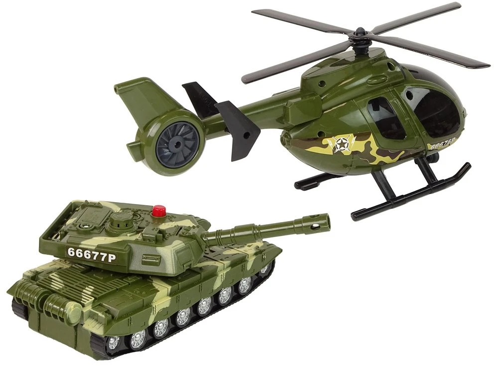 Žaislinis karinės technikoa rinkinys Lean Toys, 2 d.