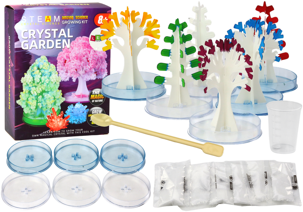 Lean Toys Kristalų Medžių Augimo Rinkinys