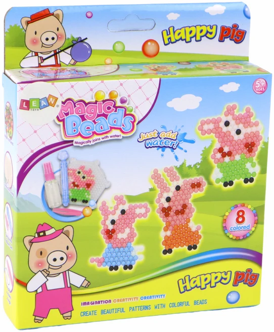 Lean Toys Karoliukų rinkinys LeanToys su vandens purkštuvu