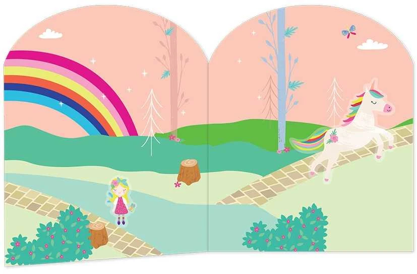 Rock Rinkinys su daugkartiniais lipdukais, Vaivorykštės fėja
