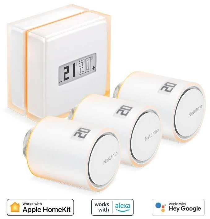 Netatmo Rinkinys Thermostat + 3x Valves